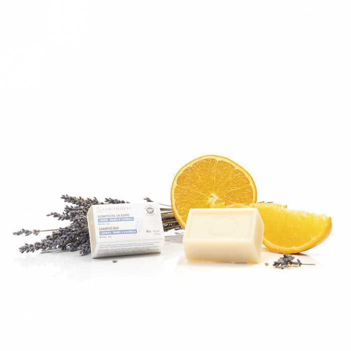 Solid shampoo – Lavender, orange and calendula